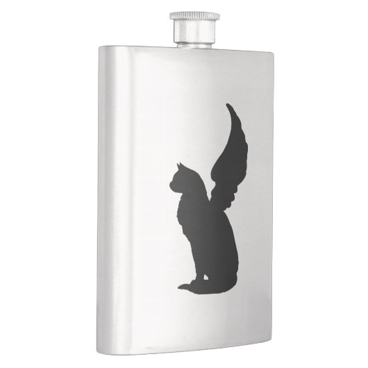 Angel Cat Flask Flachmann (Rechts)