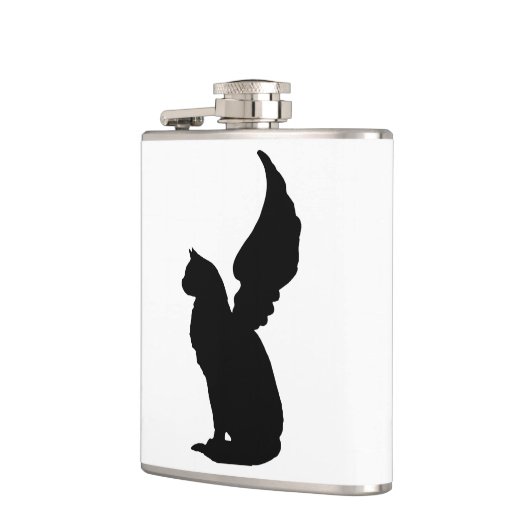 Angel Cat Flask Flachmann (Links)