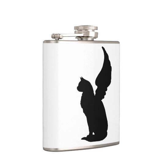 Angel Cat Flask Flachmann (Rechts)