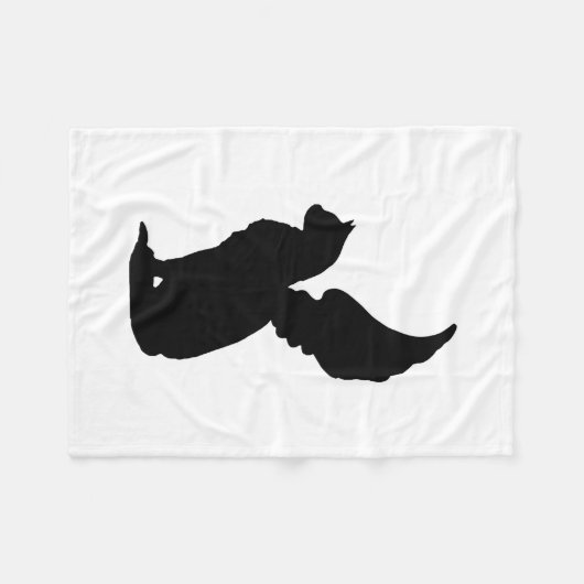 Angel Cat Fleece Blanket (Vorderseite (Horizontal))