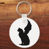 Angel Cat Schlüsselanhänger (Vorderseite)