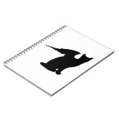 Angel Cat Spiral Notebook Notizblock (Linke Seite)