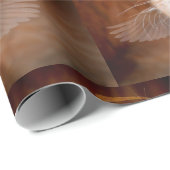 Angel Cat Wrapping Paper Geschenkpapier (Rolleneckpunkt)