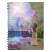 Angel Celestial Magical Beach Small Notebook Notizblock (Vorderseite)