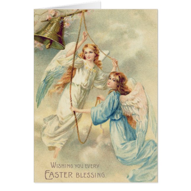 Angel Cherub Heaven Ringing Bell (Vorne)