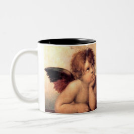 Angel Cherubs Zweifarbige Tasse