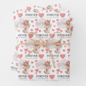 Angel Chihuahua Wrapping Paper Flat Sheet Set 3 Geschenkpapier Set (Beispiel)