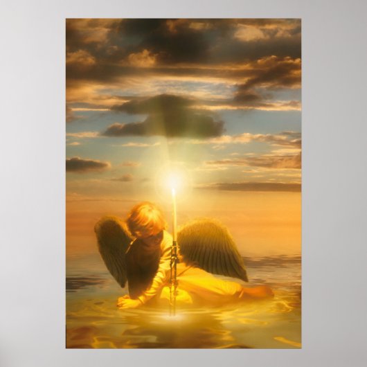 Angel Child LIGHT THE WORLD Poster (Vorne)