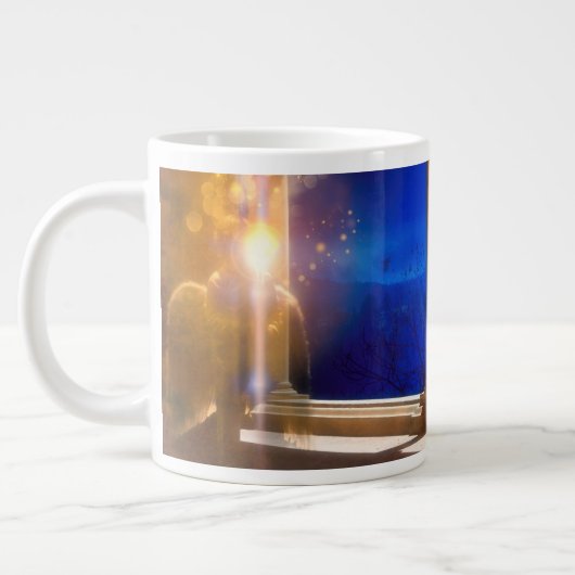 Angel Child "OPPOSITES ATTRACT" Jumbo-Tasse (Links)