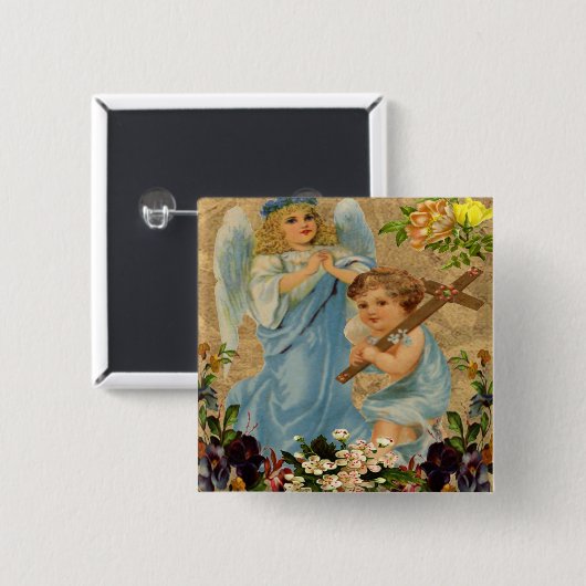 Angel Children Button (Vorne & Hinten)
