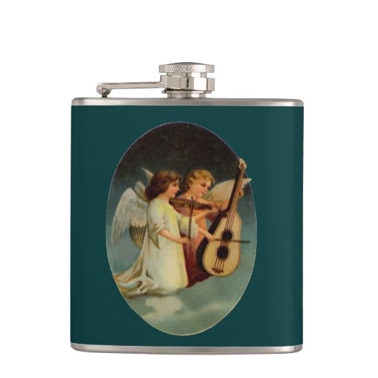 Angel Children Flask Flachmann (Vorderseite)