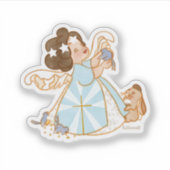 Angel Christlich Sticker (Vorderseite)
