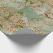 Angel Christmas Bells Geschenkpapier (Ecke)