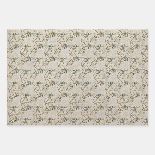 Angel Christmas Bells Geschenkpapier Set (Vorderseite 2)