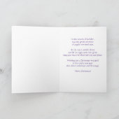 Angel Christmas Card - Anpassen Sie Ihre Karte (Innenseite)