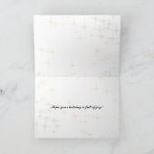 Angel Christmas Card Feiertagskarte (Innenseite)