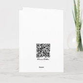 Angel Christmas Card Feiertagskarte (Rückseite)