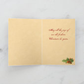 Angel Christmas Card Feiertagskarte (Innenseite)