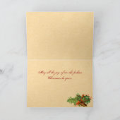 Angel Christmas Card Feiertagskarte (Innenseite)