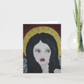 Angel Christmas Card Feiertagskarte (Vorderseite)