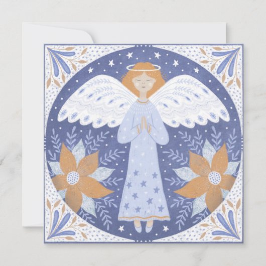 Angel Christmas Card Karte (Vorderseite)