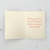 Angel Christmas Cards Feiertagskarte (Innenseite)