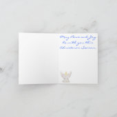 Angel Christmas Grußkarte Feiertagskarte (Innenseite)