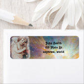 Angel Christmas Holiday Adressetiketten (Insitu)