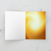 Angel Christmas "JOY TO THE WORLD" Karte (Innenseite)