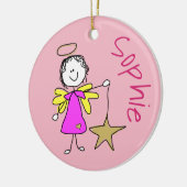 Angel Christmas Ornament (Links)