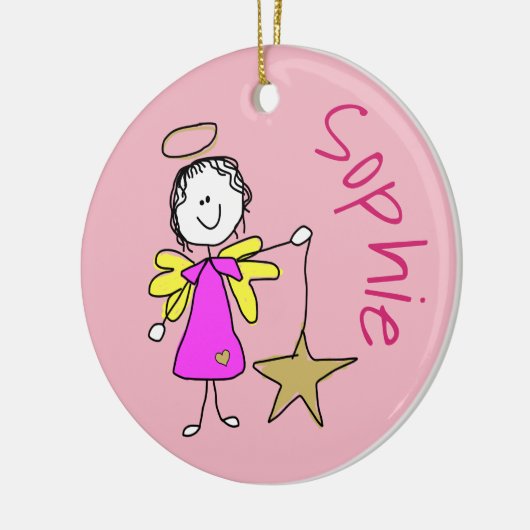 Angel Christmas Ornament (Links)