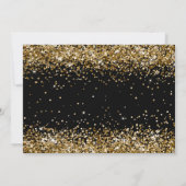 Angel Christmas Tree Family Dinner Party Einladung (Rückseite)