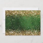 Angel Christmas Tree Family Dinner Party Einladung (Rückseite)