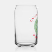 Angel Cinco de Mayo Personalisiert Dosenglas (Rechts)