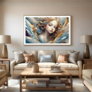 Angel Clara Modern Art Plakat