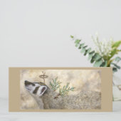 Angel-Clarissa-Flachkarte Einladung (Stehend Vorderseite)