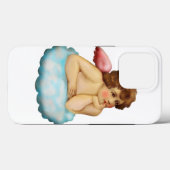 Angel Cloud Cupid Case-Mate iPhone Hülle (Rückseite (Horizontal))