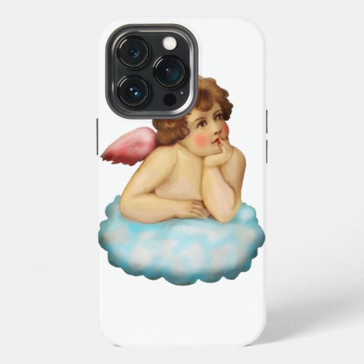Angel Cloud Cupid iPhone Hülle (Hinten)