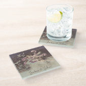 Angel Clouds - Untersetzer aus Glas (Schrägansicht)