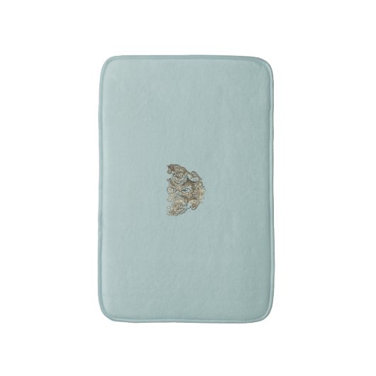 Angel – Coat of arms – Emblem Badematte (Vorderseite Vertikal)