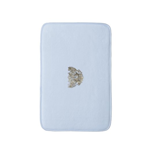 Angel – Coat of arms – Emblem Badematte (Vorderseite Vertikal)