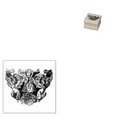 Angel – Coat of arms – Emblem Gummistempel (Stempel)
