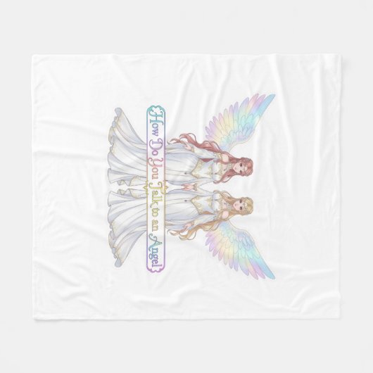 Angel Collection Fleecedecke (Vorderseite (Horizontal))