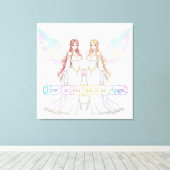 Angel Collection Leinwanddruck (Insitu (Holzboden))