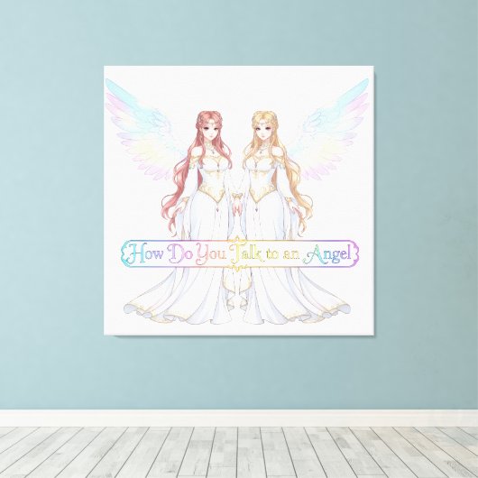 Angel Collection Leinwanddruck (Insitu (Holzboden))