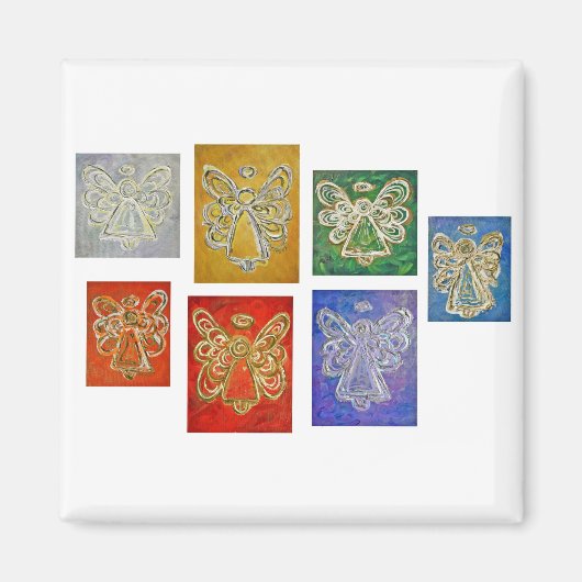 Angel Color Series Gemälde Magnete Magnet (Vorne)
