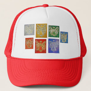 Angel Color Series Paintings Hat or Cap Truckerkappe