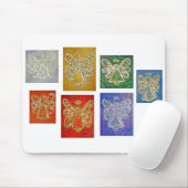 Angel Color Series Paintings Mousepad (Mit Mouse)