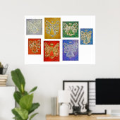 Angel Color Series Poster Art Print (Heimbüro)