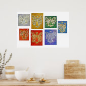 Angel Color Series Poster Art Print (Küche)